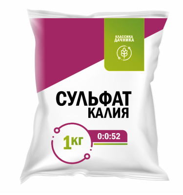 Сульфат калия 1кг агро в интернет гипермаркете «Планета Лета». Фото