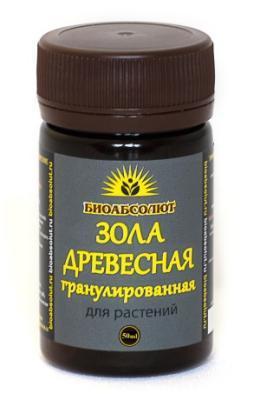 Зола "БИОАБСОЛЮТ" древесная гранулированная в интернет гипермаркете «Планета Лета». Фото
