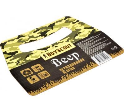 Веер для раздувания огня (картон)  BOYSCOU в шоубоксе /50 в интернет гипермаркете «Планета Лета». Фото