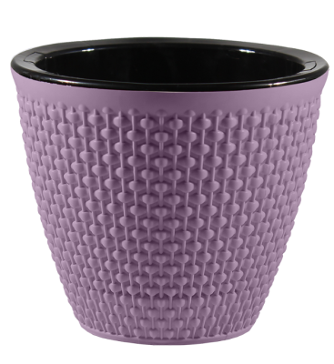 Кашпо "Ротанг" (3л.) Цв. Сливовый (Арт. КШ-9048) в интернет гипермаркете «Планета Лета». Фото