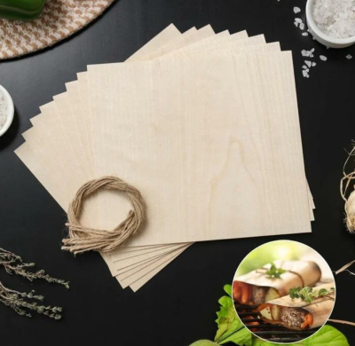 Бумага древесная для копчения ГлавЖар, Дуб (8 листов) в интернет гипермаркете «Планета Лета». Фото