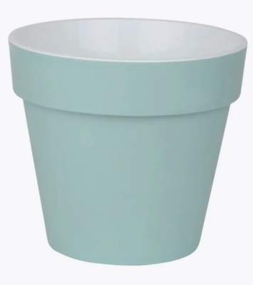 Горшок Протея мята-белый, d14,5;h13, 1,4л, ПР 14-14 с вкл. в интернет гипермаркете «Планета Лета». Фото