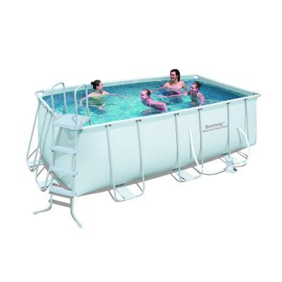 БАССЕЙН ПРЯМОУГ. 412X201X122 СМ НАБОР в интернет гипермаркете «Планета Лета». Фото