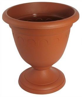 Вазон Колывань высокий 3л д22см терракотовый С134Т в интернет гипермаркете «Планета Лета». Фото