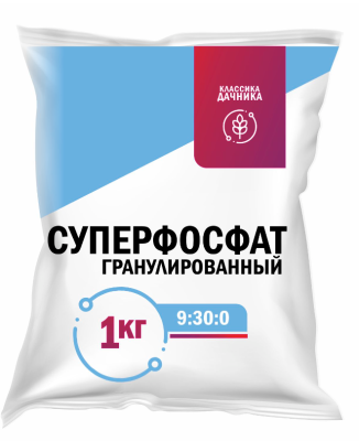 Суперфосфат гранулир 1кг агро(30) в интернет гипермаркете «Планета Лета». Фото