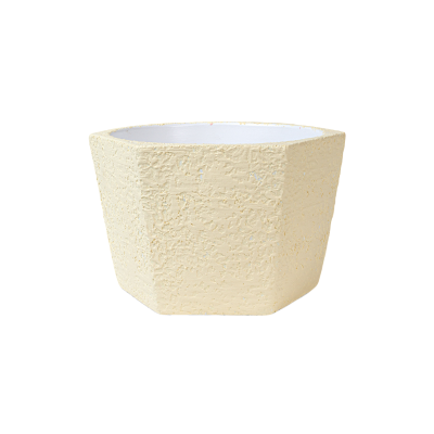 Кашпо Ваниль шестигранник d15, h11см, 1,3л в интернет гипермаркете «Планета Лета». Фото