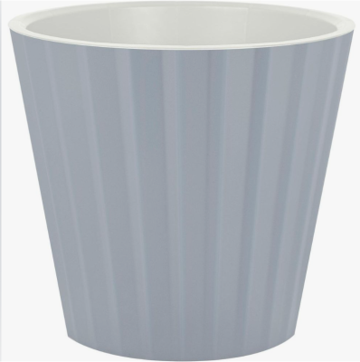 Горшок для цветов InGreen Sand  D320мм, 15,8л c дренажной вставкой, на колесиках, Утренний туман в интернет гипермаркете «Планета Лета». Фото
