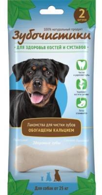 Лакомства Деревенские д/соб крупн пор ЗУБОЧИСТИКИ "Кальциевые" 105г в интернет гипермаркете «Планета Лета». Фото