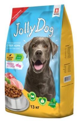 Сухой корм для собак ЗООГУРМАН Jolly Dog, для взрослых собак всех пород, Мясное ассорти, 13 кг  в интернет гипермаркете «Планета Лета». Фото Сухой корм для собак ЗООГУРМАН Jolly Dog, для взрослых собак всех пород, Мясное ассорти, 13 кг в интернет гипермаркете «Планета Лета». Фото