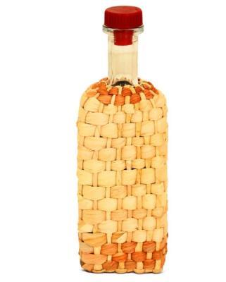 Бутылка 0,5 л стеклянная Хуторок оплетенная 56-П29Б-1500 в интернет гипермаркете «Планета Лета». Фото