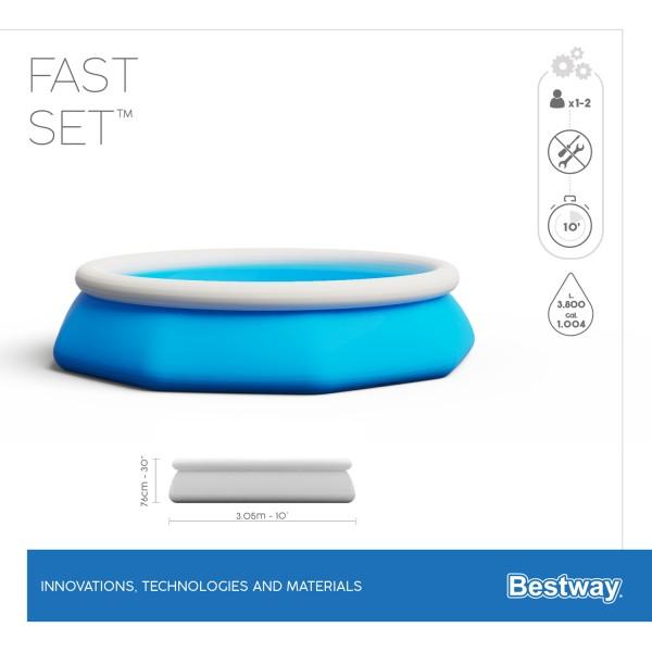 Бассейн надувной 305х76 см 57266 Bestway Bestway в интернет гипермаркете «Планета Лета». Фото Бассейн надувной 305х76 см 57266 Bestway в интернет гипермаркете «Планета Лета». Фото