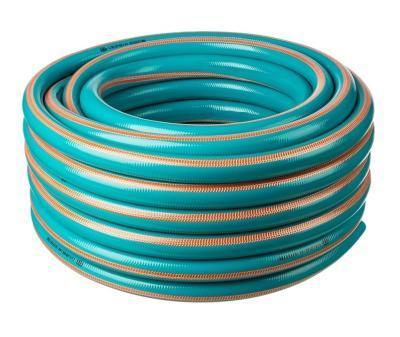 Шланг GRINDA поливочный PROLine EXPERT 5 3/4" 30 атм, армированный, пятислойный, 25 м 429007-3/4-25 в интернет гипермаркете «Планета Лета». Фото