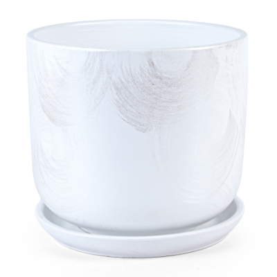 Горшок Орион цилиндр белый с/п d18, h15,5см, 3л в интернет гипермаркете «Планета Лета». Фото