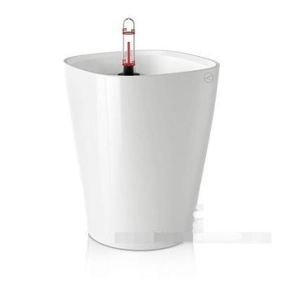 Кашпо   Lechuza Deltini Complete (white high gloss), 15xH19см в интернет гипермаркете «Планета Лета». Фото