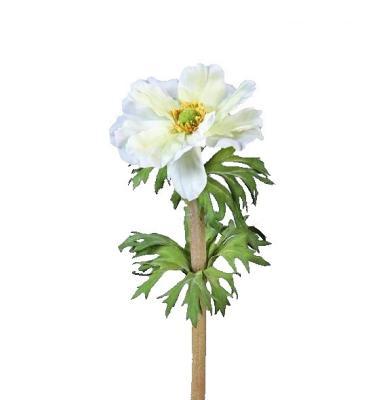 Анемон белый д-10, в-42 см 30.0610014WH в интернет гипермаркете «Планета Лета». Фото