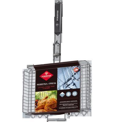 Решетка-гриль FORESTER объёмная с антипригар. покрытием 26x38 BQ-NS03 в интернет гипермаркете «Планета Лета». Фото