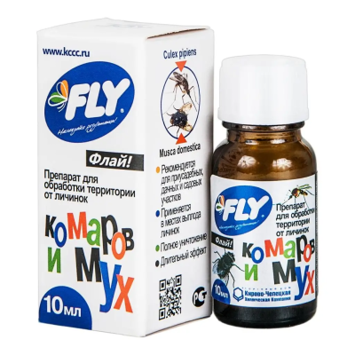 Препарат JOY от личинок комаров и мух 10мл в интернет гипермаркете «Планета Лета». Фото