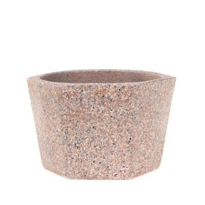 Кашпо Лунный камень шестигранник d12 в интернет гипермаркете «Планета Лета». Фото