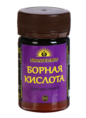 Борная кислота 50 г в интернет гипермаркете «Планета Лета». Фото