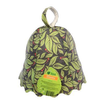 Шапка "Листья" войлок БШ 41139 в интернет гипермаркете «Планета Лета». Фото