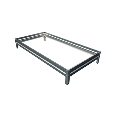 Грядка оцинкованная 1,0х2,0 м, высота 15 см в интернет гипермаркете «Планета Лета». Фото