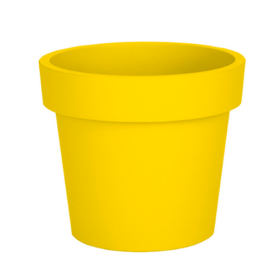 Кашпо LOFT 16литров OLA DOM (желтый) в интернет гипермаркете «Планета Лета». Фото