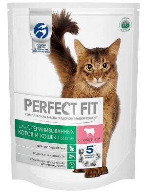 Корм PERFECT FIT д/к.кот/стер.кош с курицей 650г в интернет гипермаркете «Планета Лета». Фото