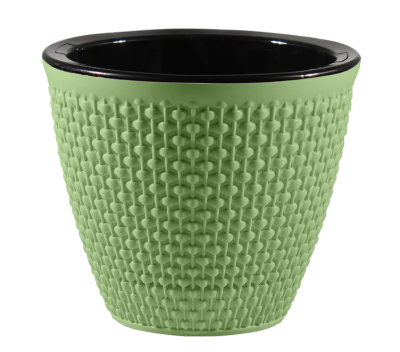 Кашпо "Ротанг" (3л.) Цв.Оливковый (Арт. КШ-9049) в интернет гипермаркете «Планета Лета». Фото