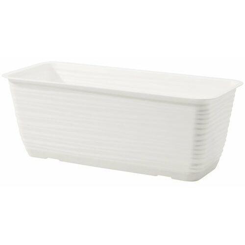 Балконный ящик Sahara с прикр. подд. 38,9*17; h14,5 см; 5,7л белый, 3180-011 в интернет гипермаркете «Планета Лета». Фото