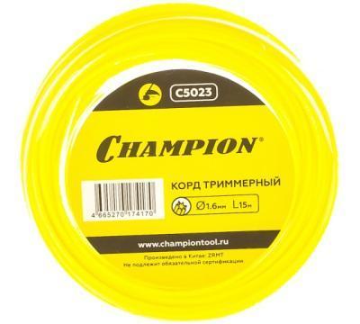 Леска CHAMPION Star 1,6*15 м (звезда)   C5023 Champion в интернет гипермаркете «Планета Лета». Фото Леска CHAMPION Star 1,6*15 м (звезда)   C5023 в интернет гипермаркете «Планета Лета». Фото