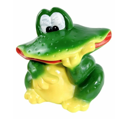 Фигура Жаба забавная улыбающаяся Н-25см,L-14см,В-19см ФлораПласт в интернет гипермаркете «Планета Лета». Фото Фигура Жаба забавная улыбающаяся Н-25см,L-14см,В-19см в интернет гипермаркете «Планета Лета». Фото