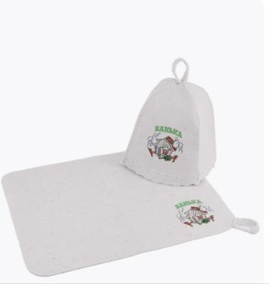 Набор 2-х предметный Эко, «Банька» (шапка с вышивкой, коврик) 11-370 Банные штучки в интернет гипермаркете «Планета Лета». Фото Набор 2-х предметный Эко, «Банька» (шапка с вышивкой, коврик) 11-370 в интернет гипермаркете «Планета Лета». Фото