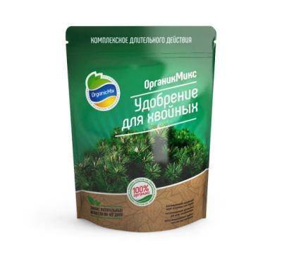 Удобрение ОрганикМикс  для хвойников 850г в интернет гипермаркете «Планета Лета». Фото