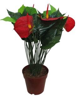 Цветок искусственный в ассорт. (H-61см) HR-34856 в интернет гипермаркете «Планета Лета». Фото