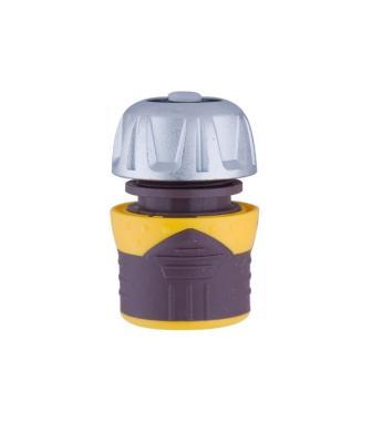 Коннектор с аквастопом,1/2",мет.шайба,замок 84071 в интернет гипермаркете «Планета Лета». Фото