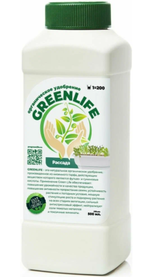 Green Life для Рассады 0,5л в интернет гипермаркете «Планета Лета». Фото