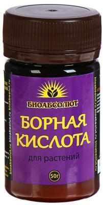 Борная кислота БИОАБСОЛЮТ 50 мл. в интернет гипермаркете «Планета Лета». Фото