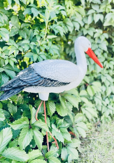 Фигура Аист большой новый Н-115см в интернет гипермаркете «Планета Лета». Фото