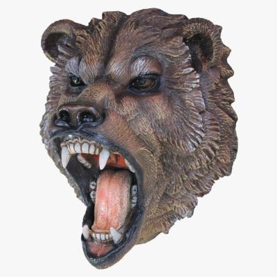 Медведь голова рычит Н-45 см цвет в интернет гипермаркете «Планета Лета». Фото