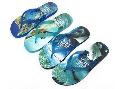 Пантолеты подростковые пляжные 3386 T-PE в интернет гипермаркете «Планета Лета». Фото