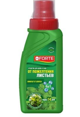 Удобрение БФ от пожелтения листьев 4 в 1 285мл в интернет гипермаркете «Планета Лета». Фото