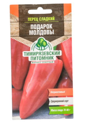 Перец Подарок Молдовы среднеранний 0,3г Tim в интернет гипермаркете «Планета Лета». Фото