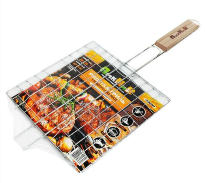 Решетка-гриль 47(+4)х23х23 см хромированная универсальная 'Твой Пикник' в интернет гипермаркете «Планета Лета». Фото