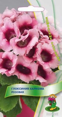 Глоксиния Харизма Розовая (ЦВ) ("К) 5шт. в интернет гипермаркете «Планета Лета». Фото