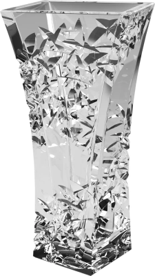 Ваза "Crystal" (стекло) D13хH29см в интернет гипермаркете «Планета Лета». Фото
