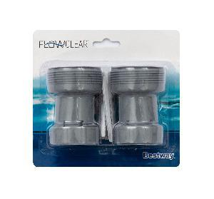 Переходник для шлангов (адаптер-соединитель) 2 шт 58236 в интернет гипермаркете «Планета Лета». Фото