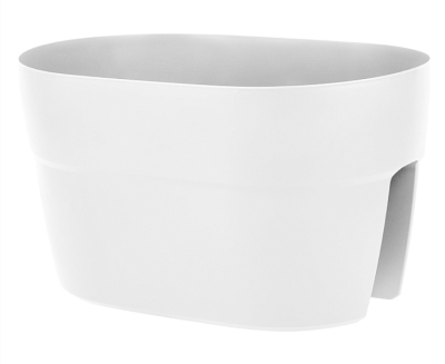 Балконный ящик на перила InGreen Villa de Fiori, двусторонний,40см,12л,фиксаторы,белоснежный жасмин в интернет гипермаркете «Планета Лета». Фото