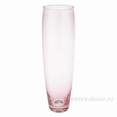 Ваза "FINO 30" металлик (стекло), D9xH30 см в интернет гипермаркете «Планета Лета». Фото