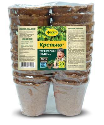 Торфогоршки Крепыш 80*80мм (уп.20 шт)  в интернет гипермаркете «Планета Лета». Фото Торфогоршки Крепыш 80*80мм (уп.20 шт) в интернет гипермаркете «Планета Лета». Фото