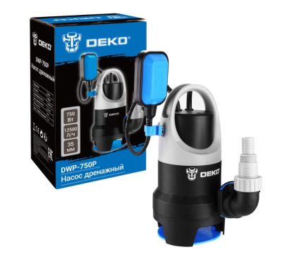 Насос дренажный DEKO DWP-750P (поплавок, 220В) в интернет гипермаркете «Планета Лета». Фото